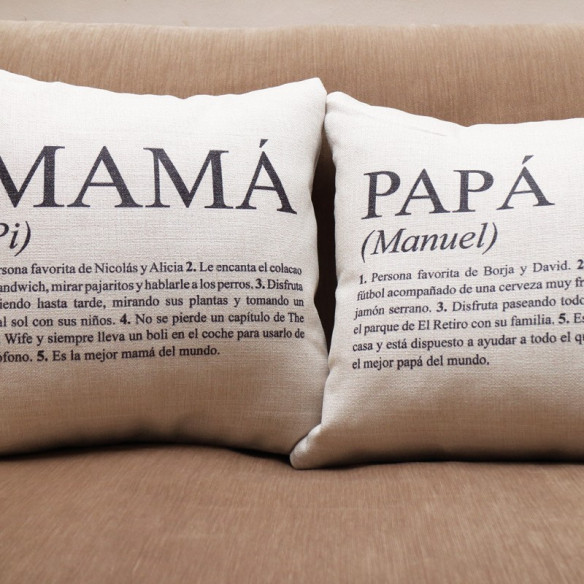 Cojines personalizados originales