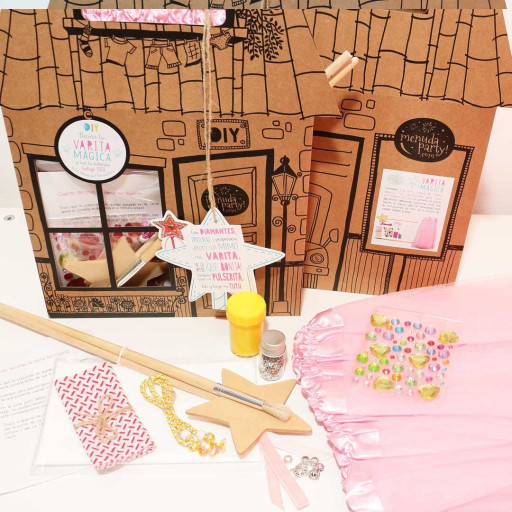 Cajita DIY "Varita mágica"