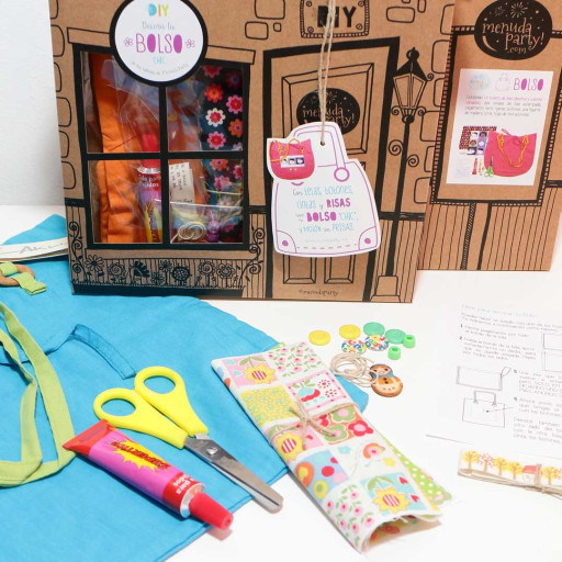 Cajita DIY "bolsito chic"