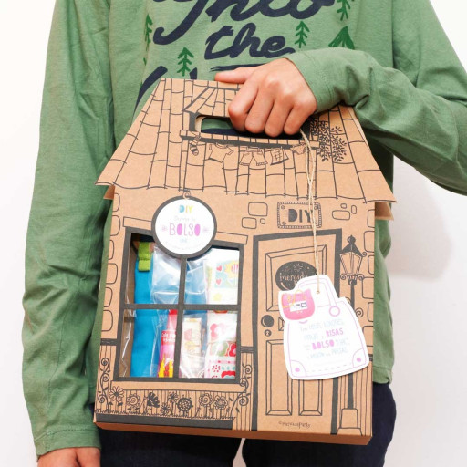 Cajita DIY "bolsito chic"