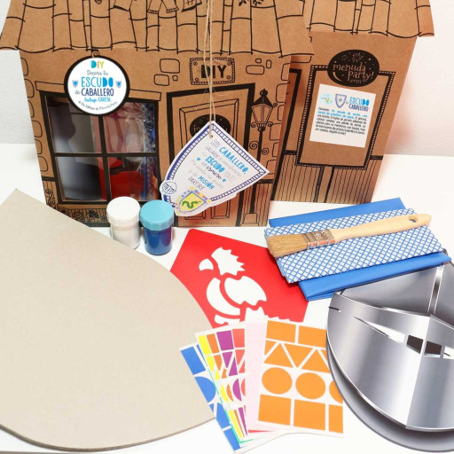 Cajita DIY "Escudo de caballero"