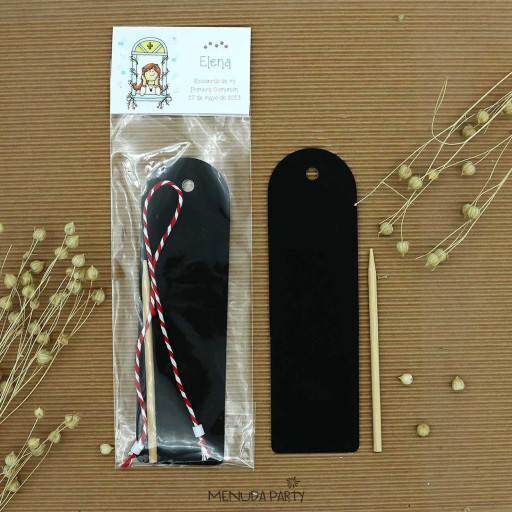 Marcapáginas para raspar