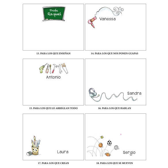 Taco de hojitas oficios