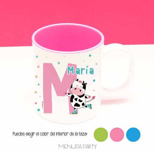 Taza plástica -colección ZOO-