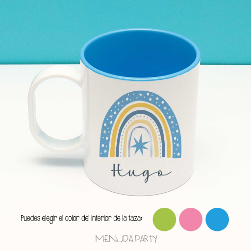 Taza plástica -colección IRIS-