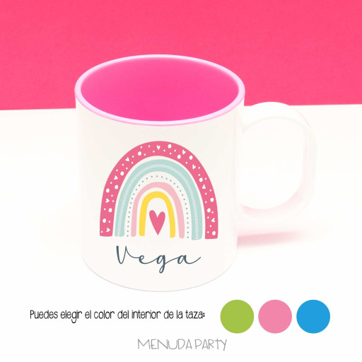 Taza plástica -colección IRIS-
