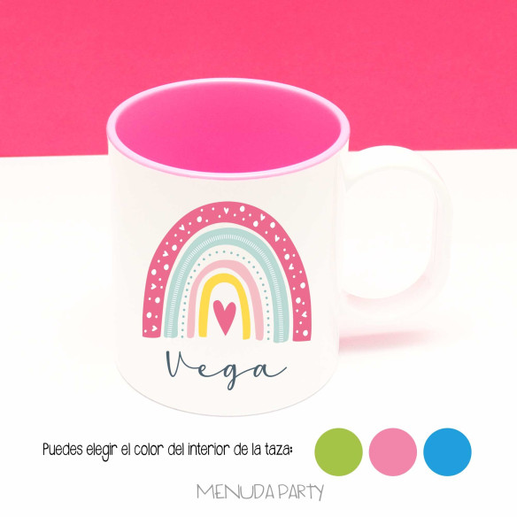 Taza plástica -colección IRIS-