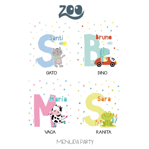 Pack Turuleca -colección ZOO-