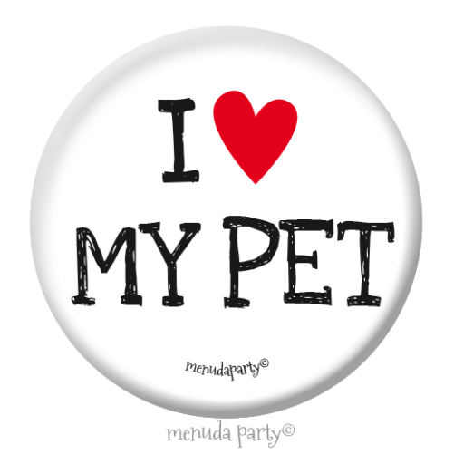 Chapa 38mm colección I LOVE