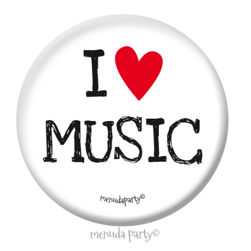 Chapa 38mm colección I LOVE