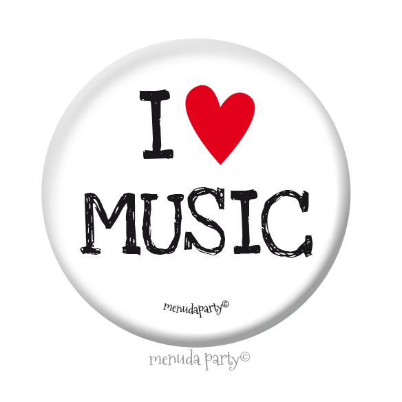 Chapa 38mm colección I LOVE