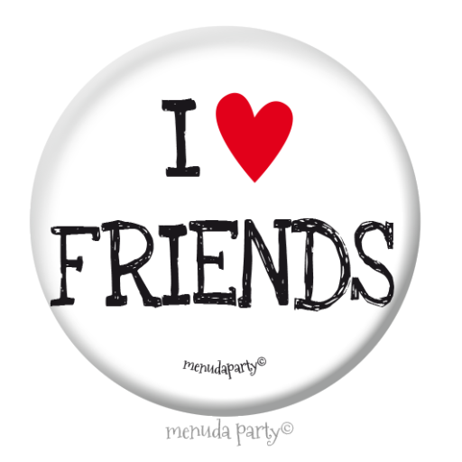 Chapa 38mm colección I LOVE