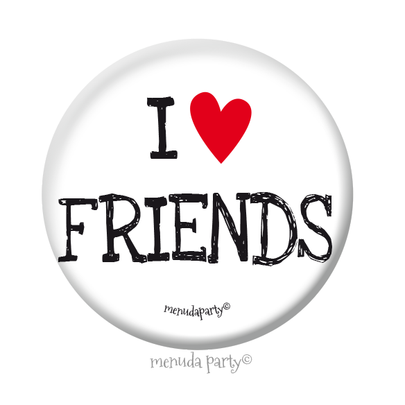 Chapa 38mm colección I LOVE