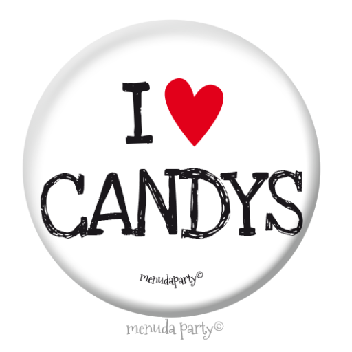 Chapa 38mm colección I LOVE