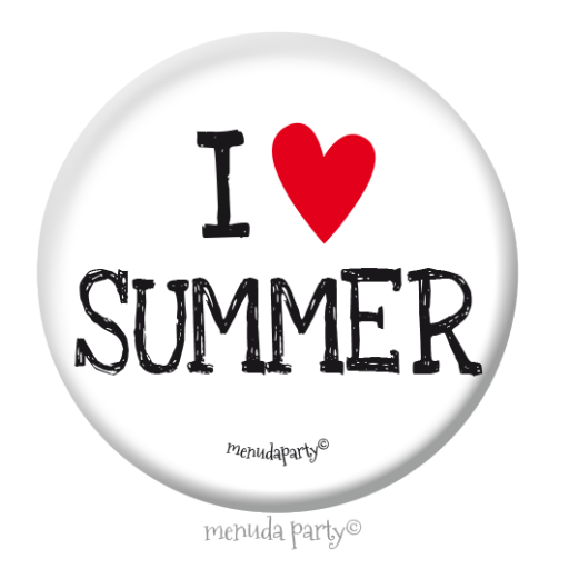 Chapa 38mm colección I LOVE