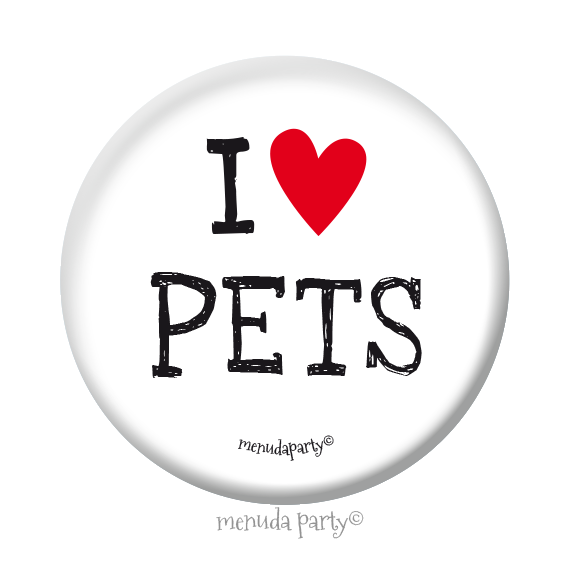 Chapa 38mm colección I LOVE