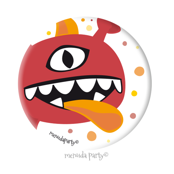 Chapa 38mm colección monster