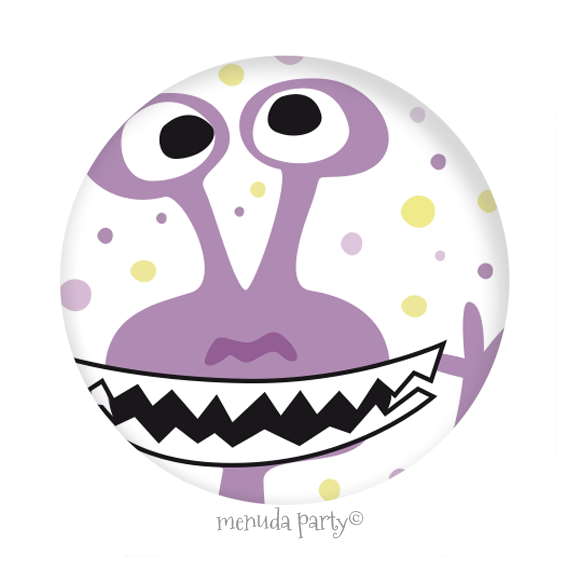 Chapa 38mm colección monster