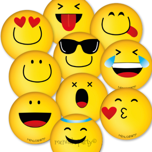 Chapa 38mm colección Emojis