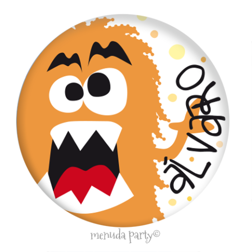 Chapa 38mm colección monster personalizada