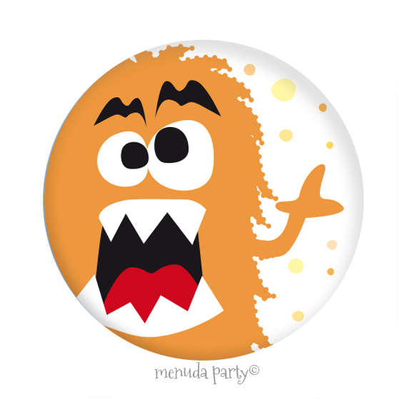 Chapa 38mm colección monster