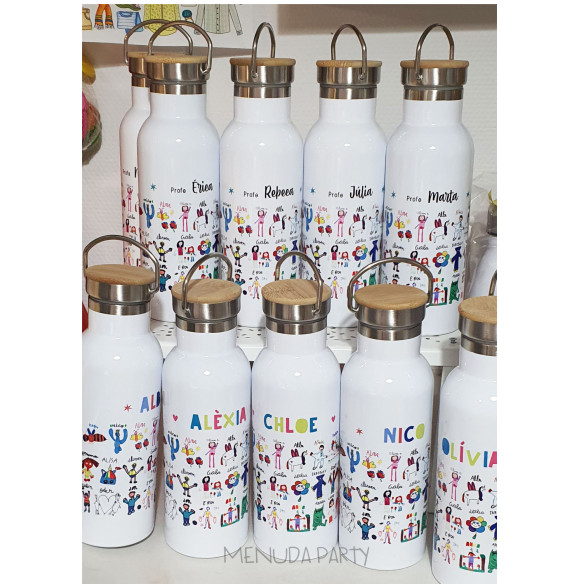 Botellas/termos para toda la clase - precio según cantidad