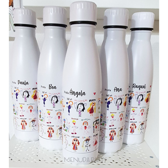 Botellas/termos para toda la clase - precio según cantidad