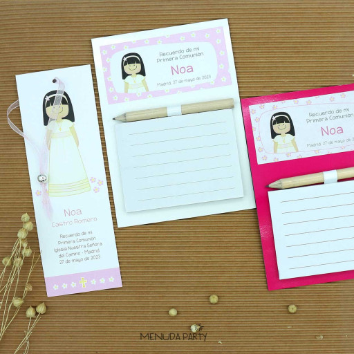 Libreta imantada con lápiz