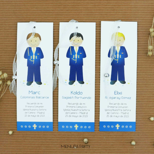 Paq. de 10 recordatorios -Capitán-