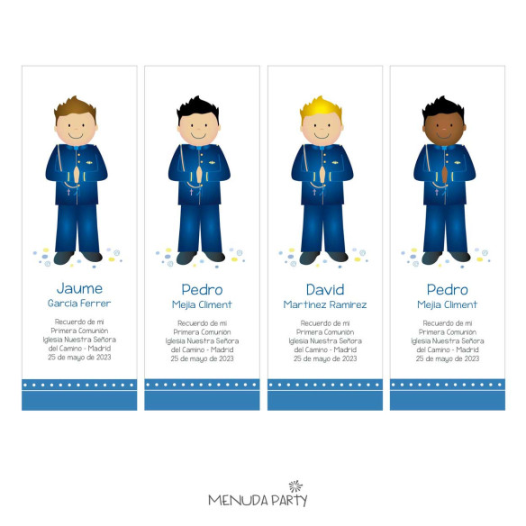 Paq. de 10 recordatorios -Capitán-