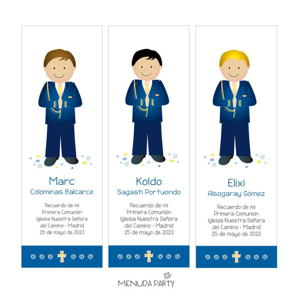 Paq. de 10 recordatorios -Capitán-