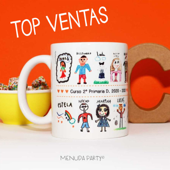 Tazas personalizadas Menuda Party