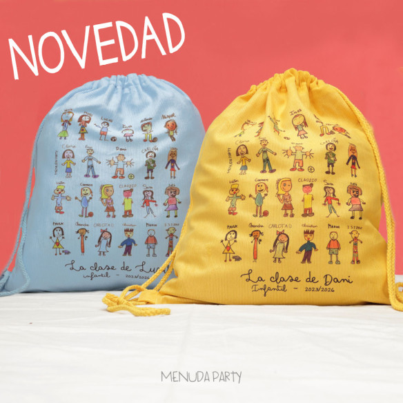 Mochilas para los peques -precio según cantidad-